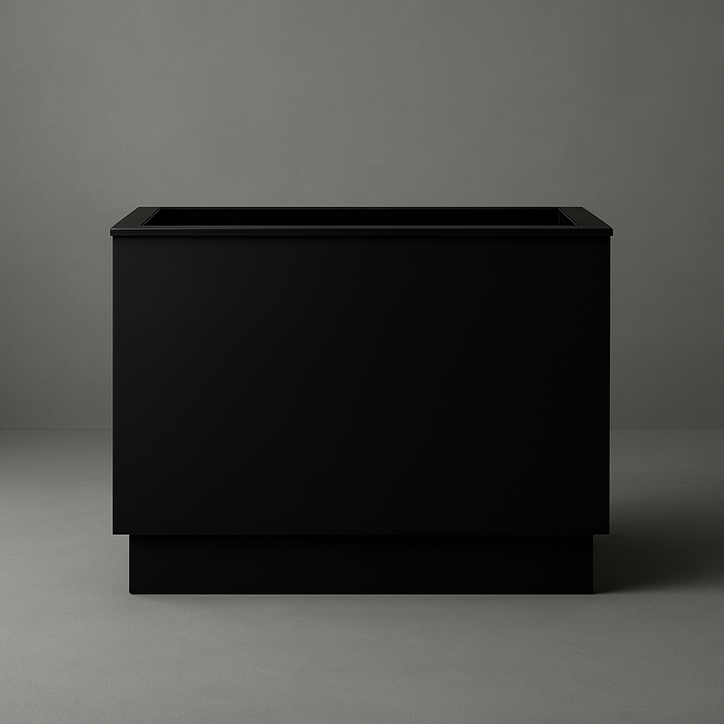 Base Decorativa para Chimenea de Vapor 200 cm | Escenografía de Lujo sin Fuego