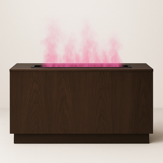Base Decorativa para Chimenea de Vapor 70 cm | Alto Impacto Visual