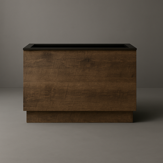 Base Decorativa para Chimenea de Vapor 70 cm | Alto Impacto Visual